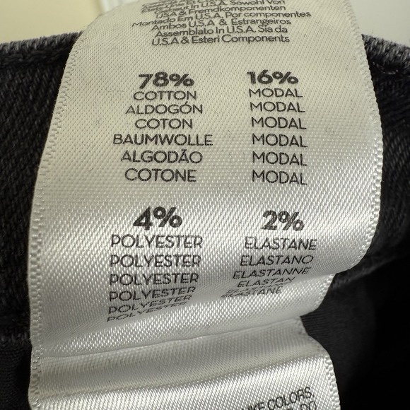 MOTHER The Weekender Jeans Women's 27 (27/31) Black Flared Stretch Denim NEW - Picture 9 of 11